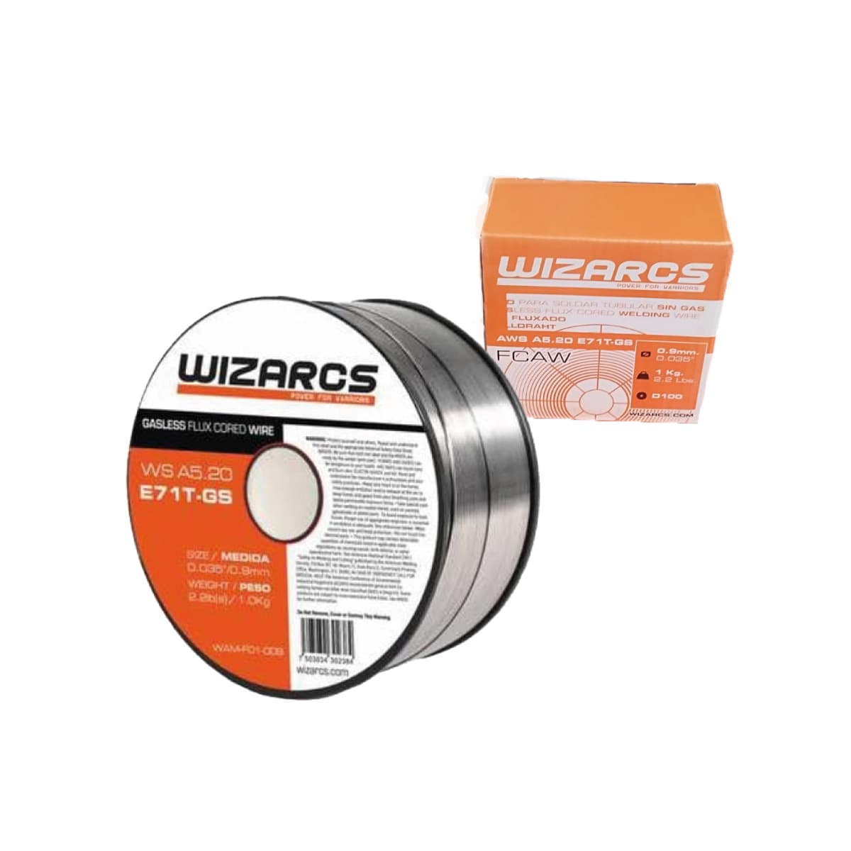 WIZARCS FLUXCORED ARCS FC-TGS